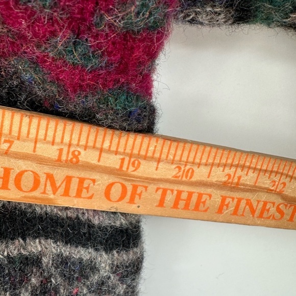 TRADITIONS VINTAGE Wool Grandpa contemporary gorpcore warm sweater LARGE - Picture 7 of 10